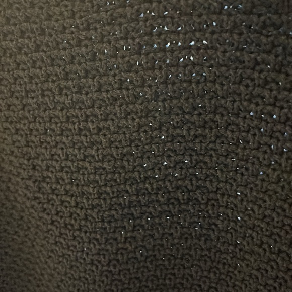 Gap Womens Gray Sweater Sz Lg Textured Reverse Stockinette Raglan Sleeves Ribbed - Picture 14 of 16